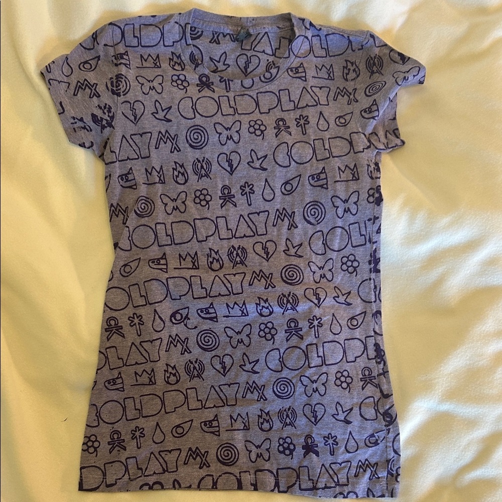 Graphic Coldplay T shirt